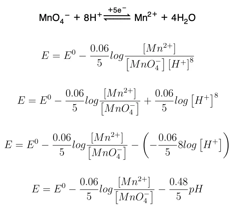 reacciones redox ecuacion de Nerst