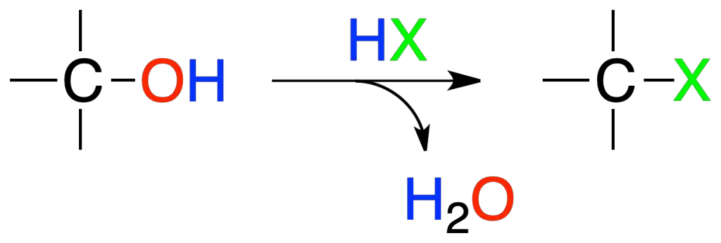 reacciones de alcoholes eteres oxiranos epoxidos conversion de alcoholes en haloalcanos