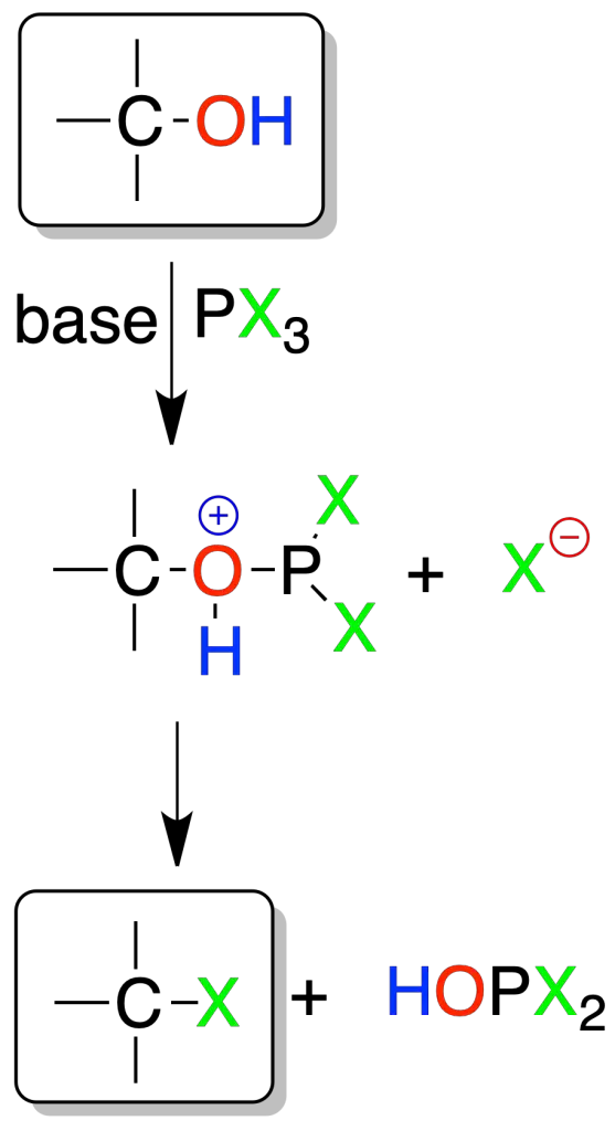 reacciones de alcoholes eteres oxiranos epoxidos reacciones de alcoholes con tricloruro o tribromuro de fosforo