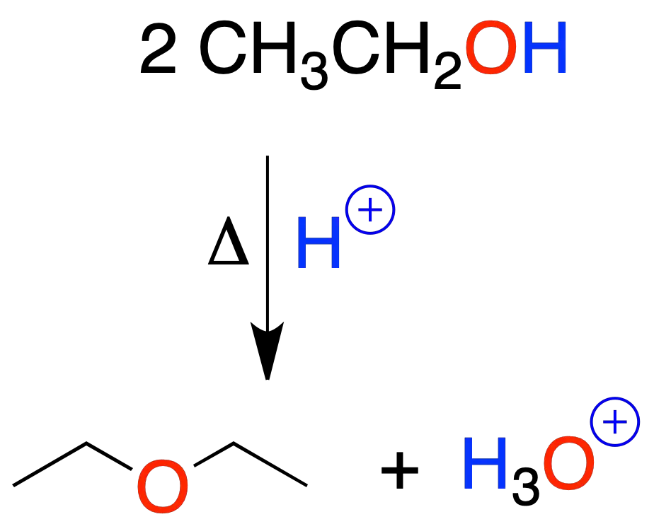 reacciones de alcoholes eteres oxiranos epoxidos conversion de alcoholes en eteres en medio acido