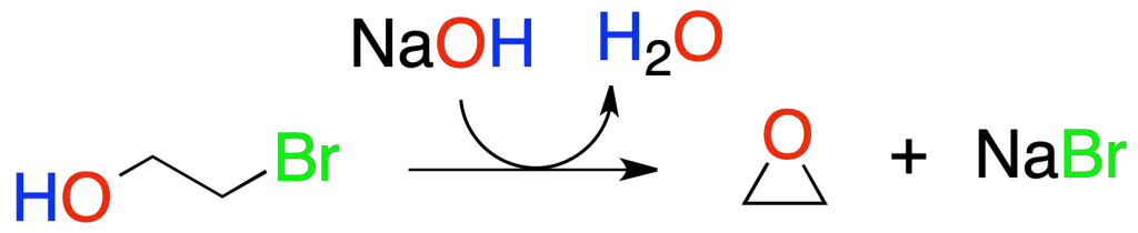 reacciones de alcoholes eteres oxiranos epoxidos conversion de alcoholes en eteres mediante alcoxidos sintesis de Williamson