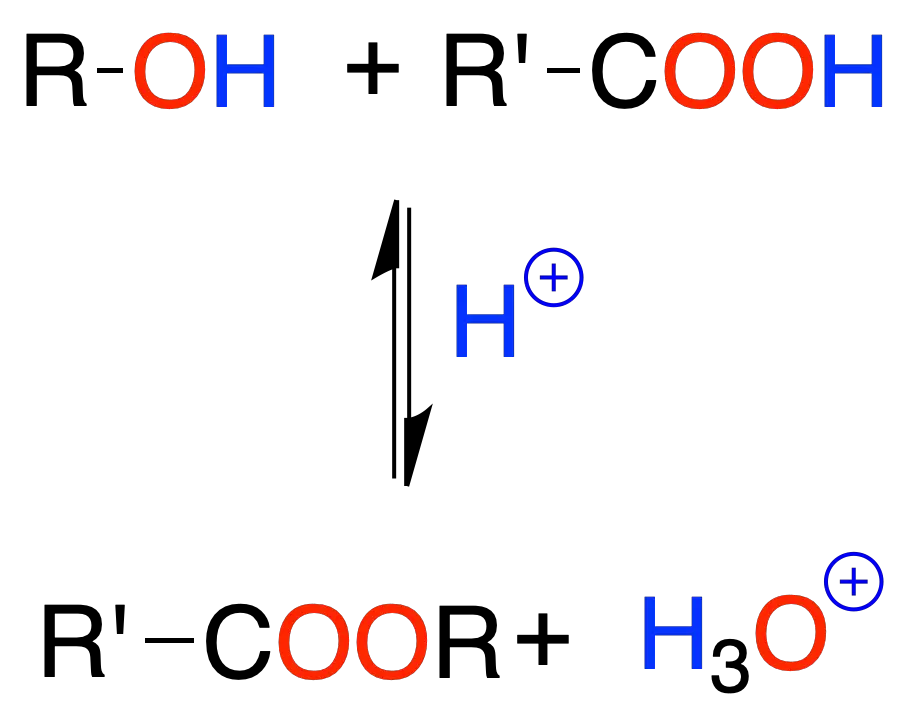 reacciones de alcoholes eteres oxiranos epoxidos conversion de alcoholes en esteres esterificacion de Fischer