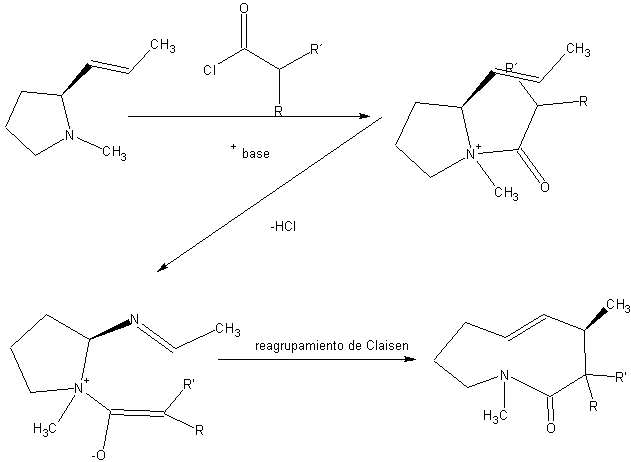 Reagrupamiento Aza-Claisen