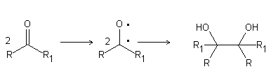 Pinacol coupling reaction