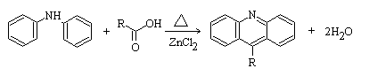 Bernthsen acridine synthesis