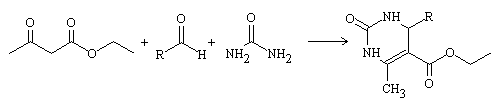 Biginelli synthesis of pyrimidines