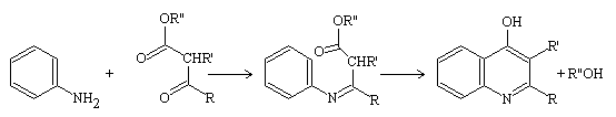 Conrad-Limpach synthesis