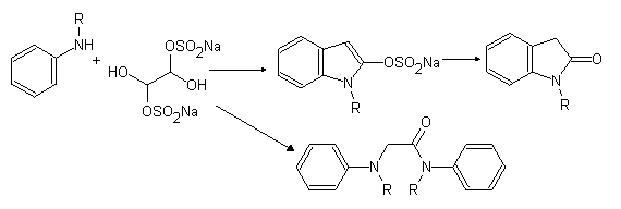 Hinsberg oxindole and oxiquinoline synthesis