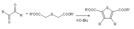 Hinsberg thiophene synthesis