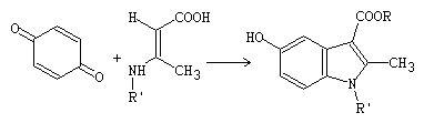 Nenitzescu indole synthesis