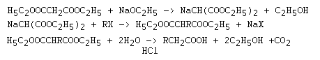 Malonic ester synthesis