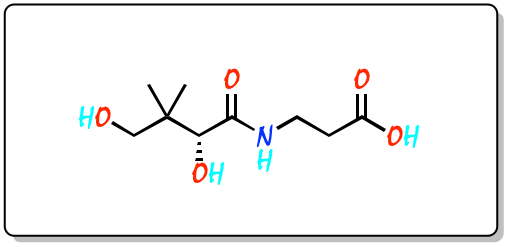 acido pantotenico vitamina B5 vitamina W GHOKWGTUZJEAQD-ZETCQYMHSA-N