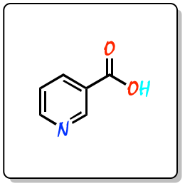 niacina vitamina B3 vitamina PP acido nicotinico PVNIIMVLHYAWGP-UHFFFAOYSA-N