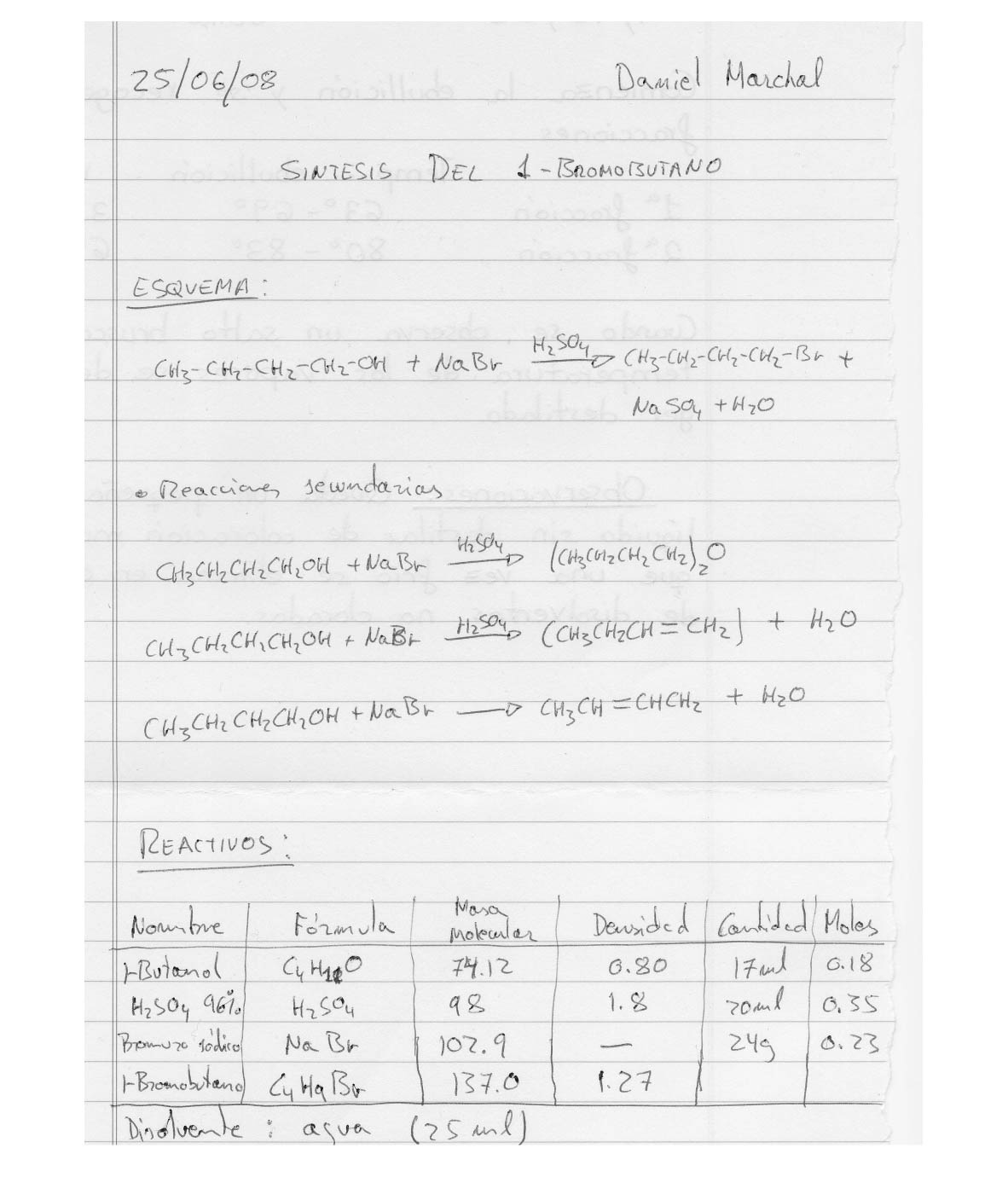 elaboracion de un cuaderno de laboratorio de practicas en quimica