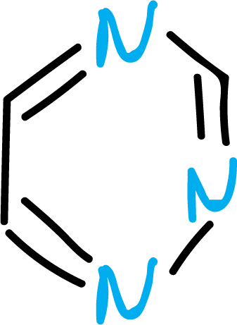 heterociclo 1,2,4-triazina