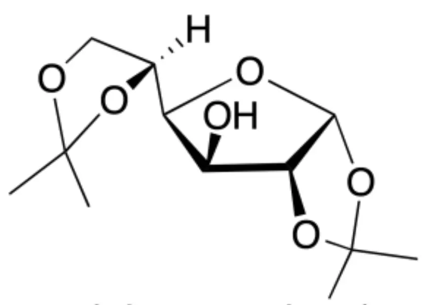 1,2:5,6-di-O-isopropiliden-α-D-glucofuranosa KEJGAYKWRDILTF-JDDHQFAOSA-N