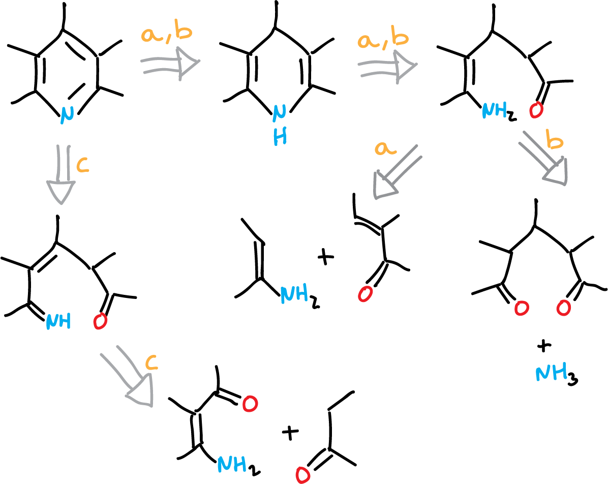 analisis retrosintetico sintesis piridina